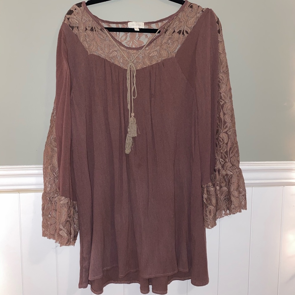 Brown dress